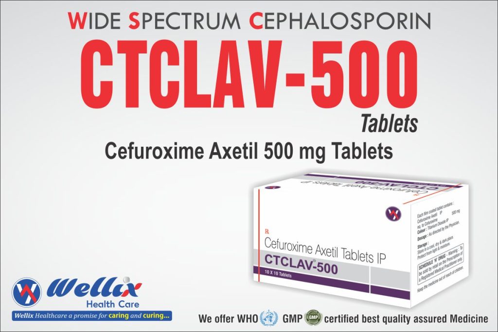 Cefuroxime Axetil 500 mg Tablets