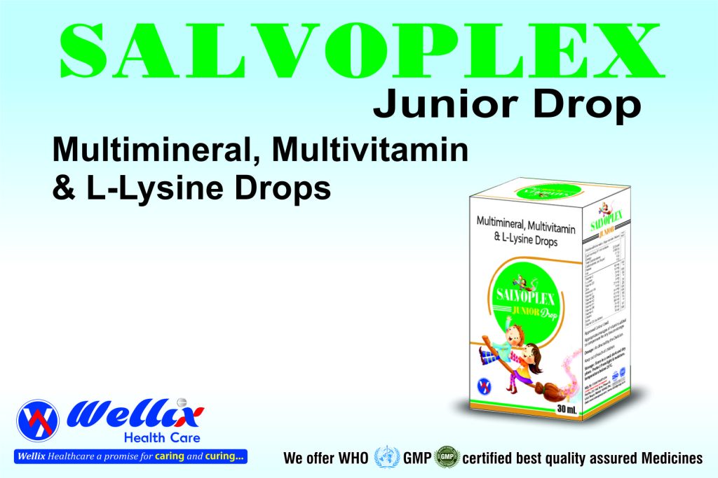 Multimineral, Multivitamin & L-Lysine Drops