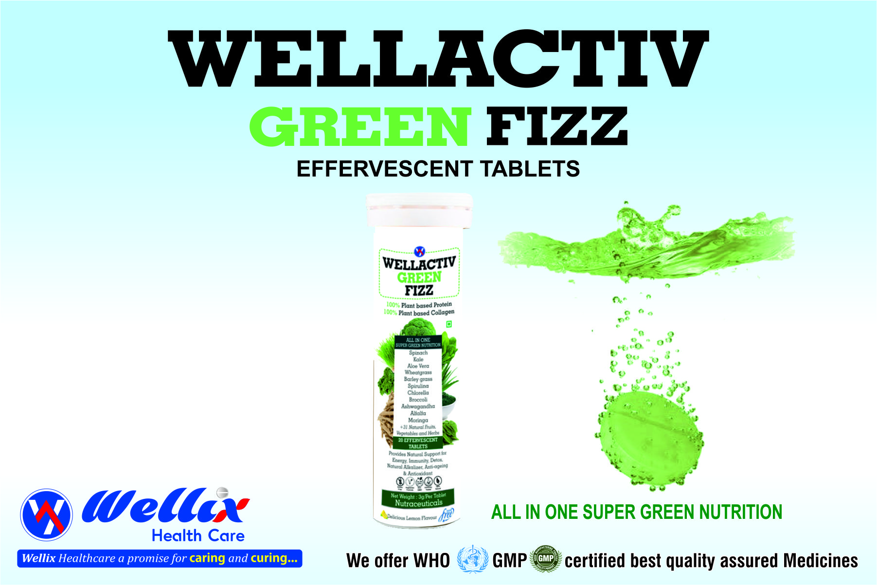 WELLACTIV GREEN FIZZ